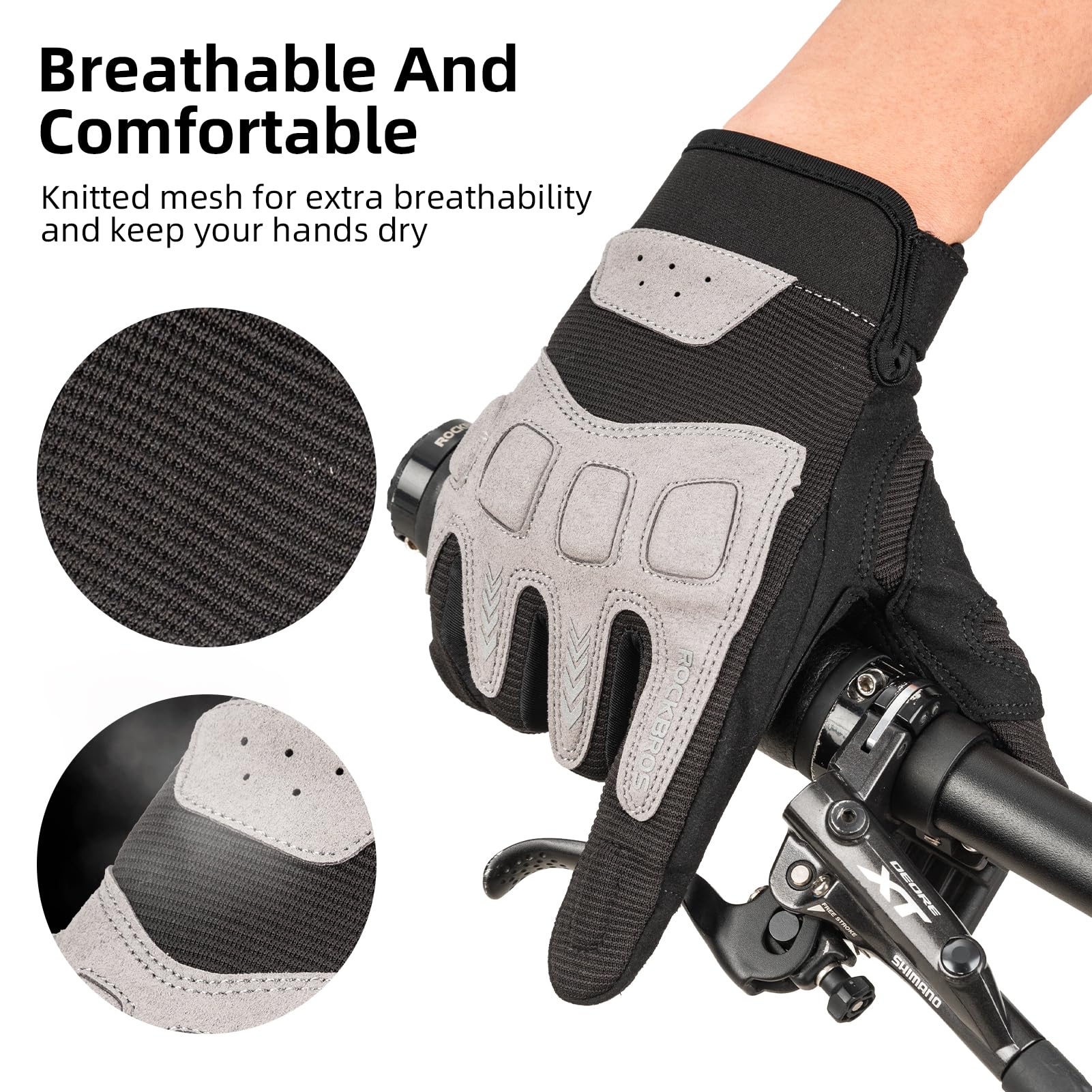 Cycling Gloves Spring Autumn Shock-Absorbing Gloves
