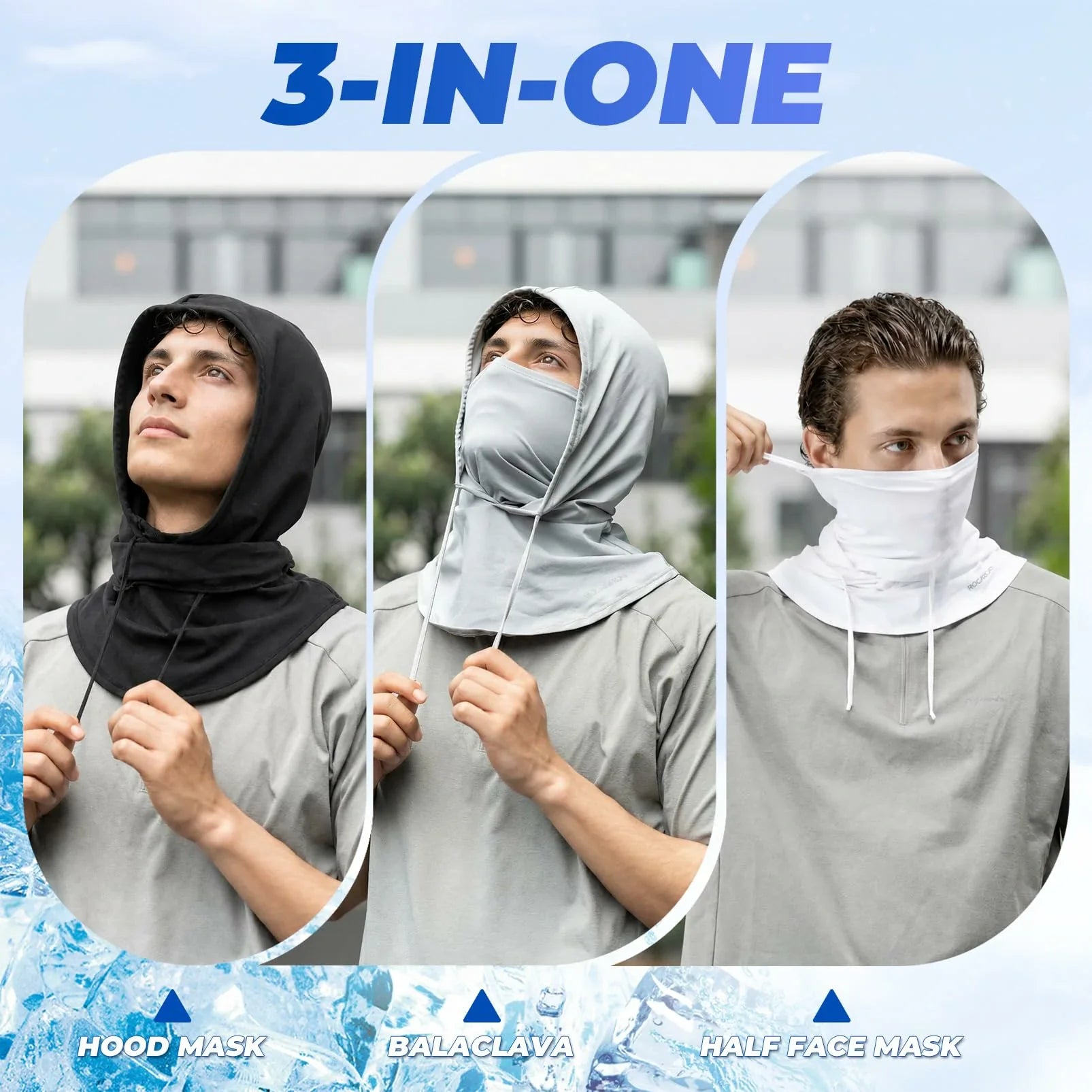 Cooling Balaclava 3 in 1 Face Mask