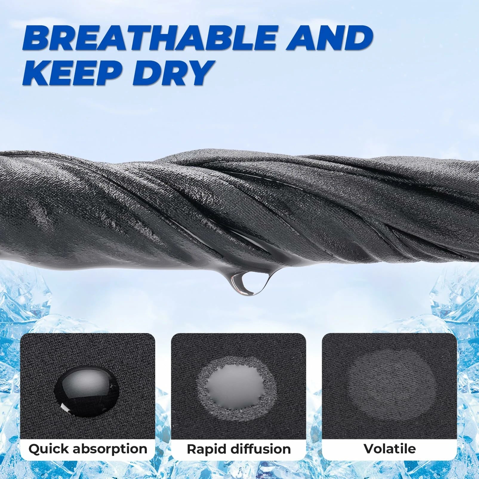 Cooling Balaclava 3 in 1 Face Mask