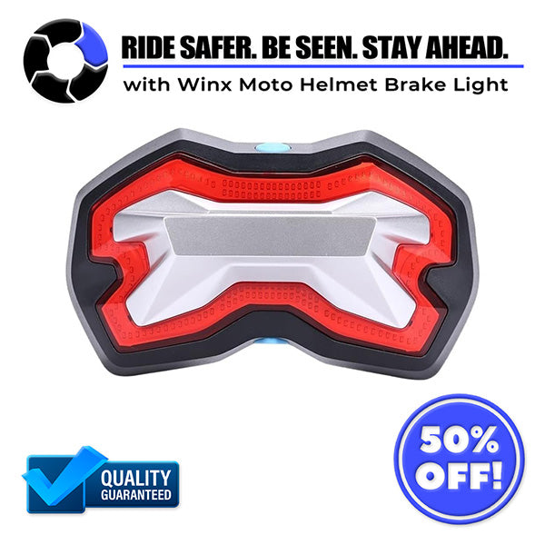 Winx Motorcycle Helmet Brake Light
