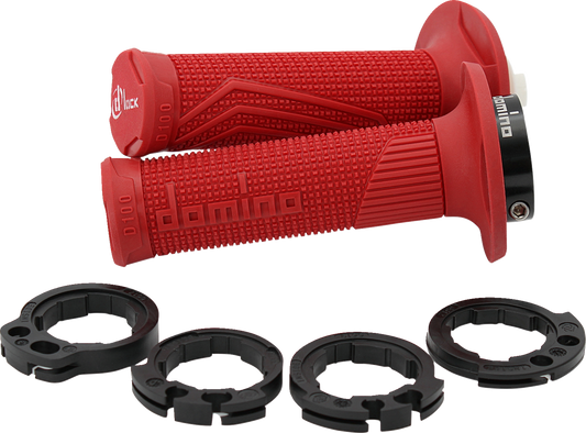 DOMINO Grips - D100 - D-Lock - Red D10046C4200