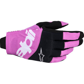 ALPINESTARS Techstar Gloves - Black/Light Gray/Purple - Large 3560125-1568-L