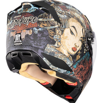 ICON Threshold™ Modular Helmet - Odokuro - Black - XL 0100-2718