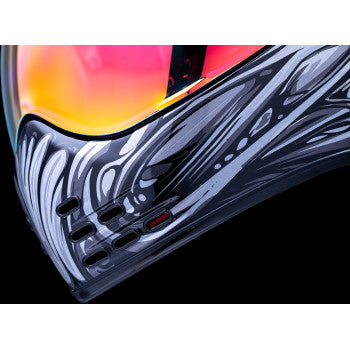 ICON Domain™ Helmet - Nouveau - Silver - XS 0101-18523