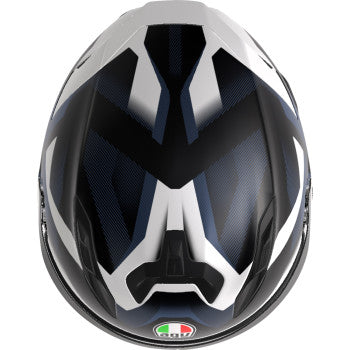 AGV Helmet K7 Glimpse Matte Black/White Xl 2118399004-016-XL