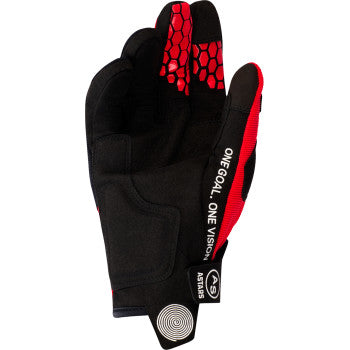 ALPINESTARS Pro-Dura Gloves - Bright Red/Black - Large 3560425-3031-L
