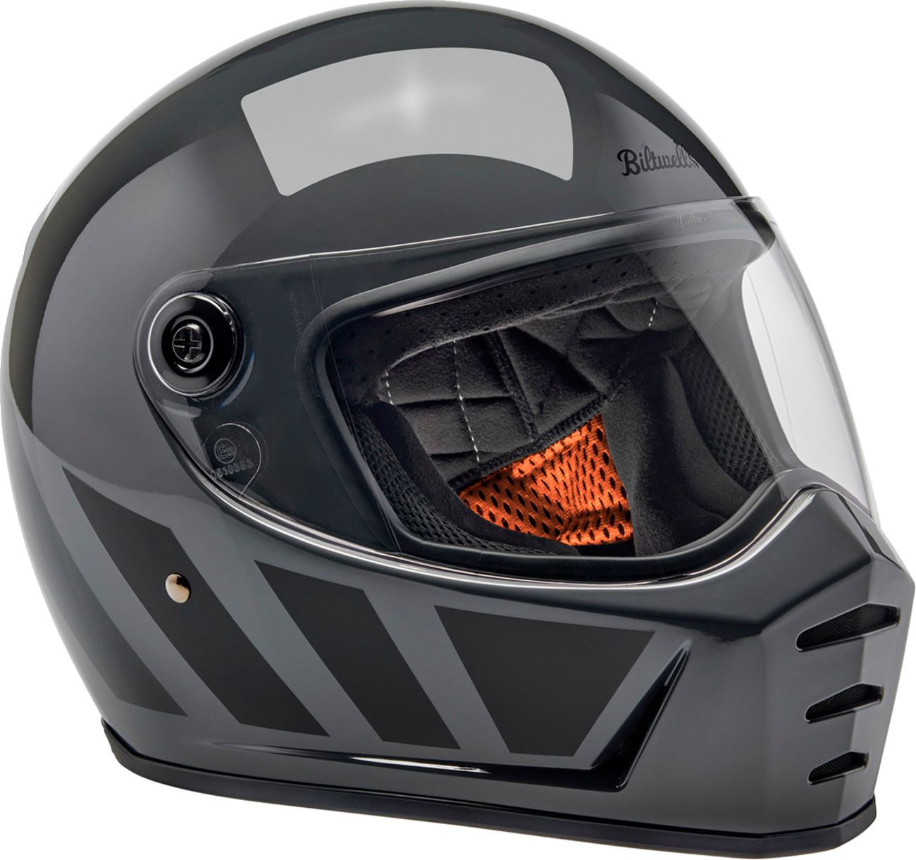 BILTWELL Lane Splitter Helmet - Storm Gray Inertia - XS 1004-569-501