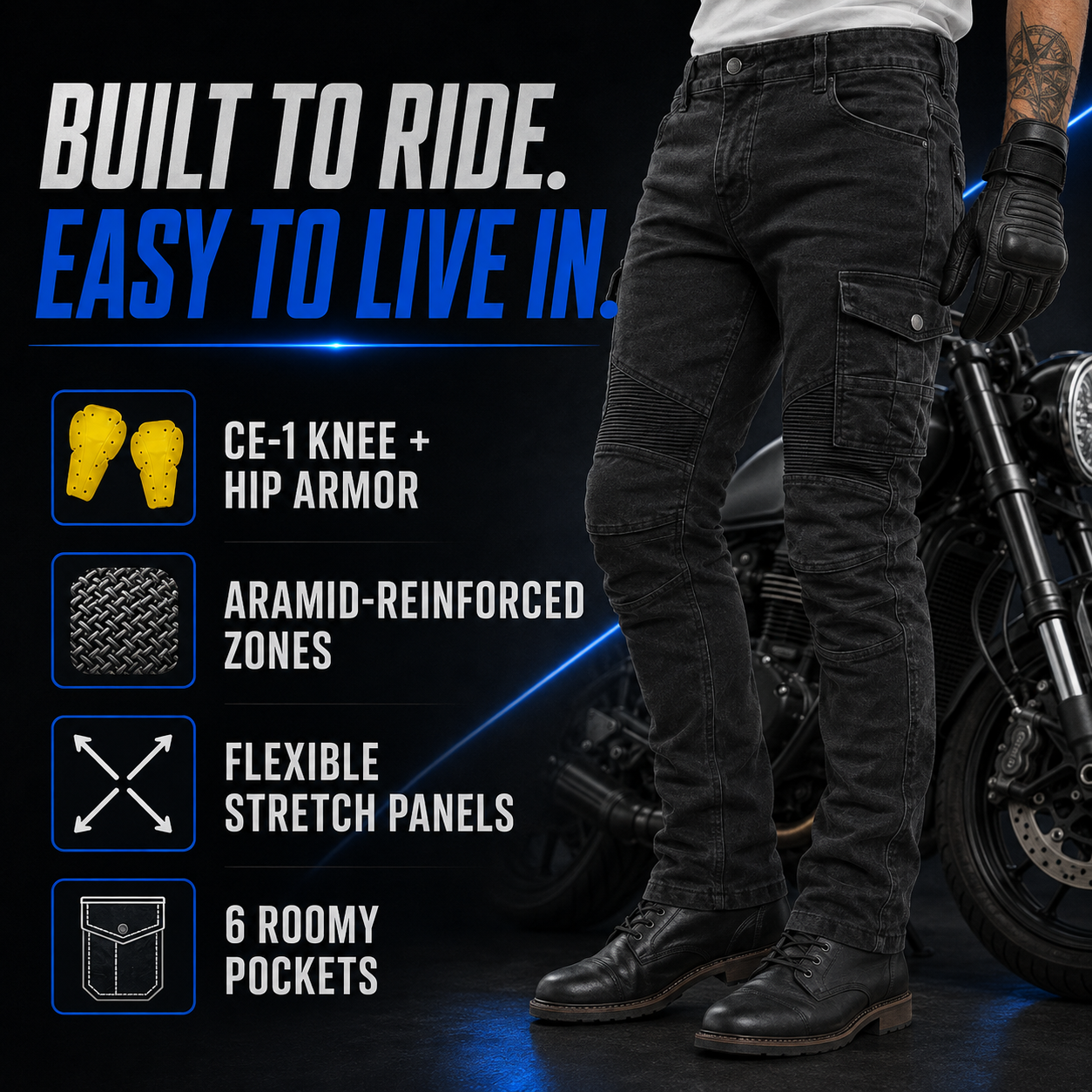 Winx RideReady Aramid Moto Pants
