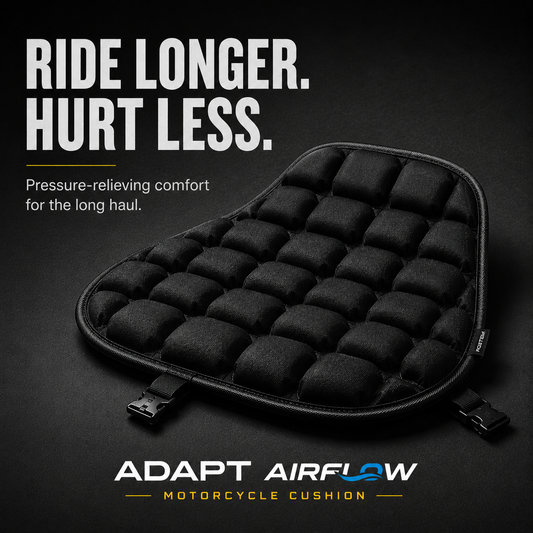 Adapt Airflow Motorcycle Cushion