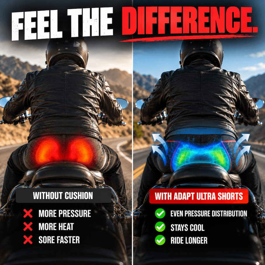 Adapt Ultra Shorts - Motorcycle Riders