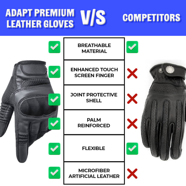 Adapt Premium-Lederhandschuhe