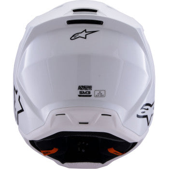 ALPINESTARS SM3 Helmet - Solid - Gloss White - XL 8300326-2180-XL