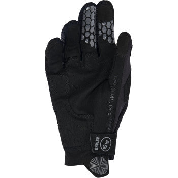 ALPINESTARS Pro-Dura Gloves - Black/Bright Red - 2XL 3560425-1303-2X