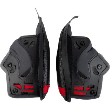 AGV Cheek Pads K7 Grey/Black 10mm 2018500147-629-N