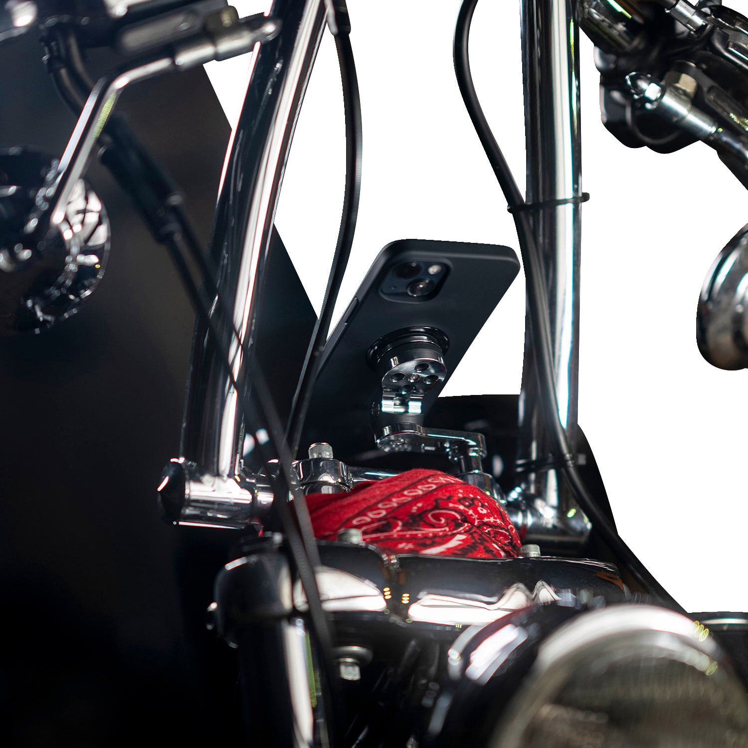 SP CONNECT Phone Mount - Pro - Handlebar Clamp - Chrome 53238
