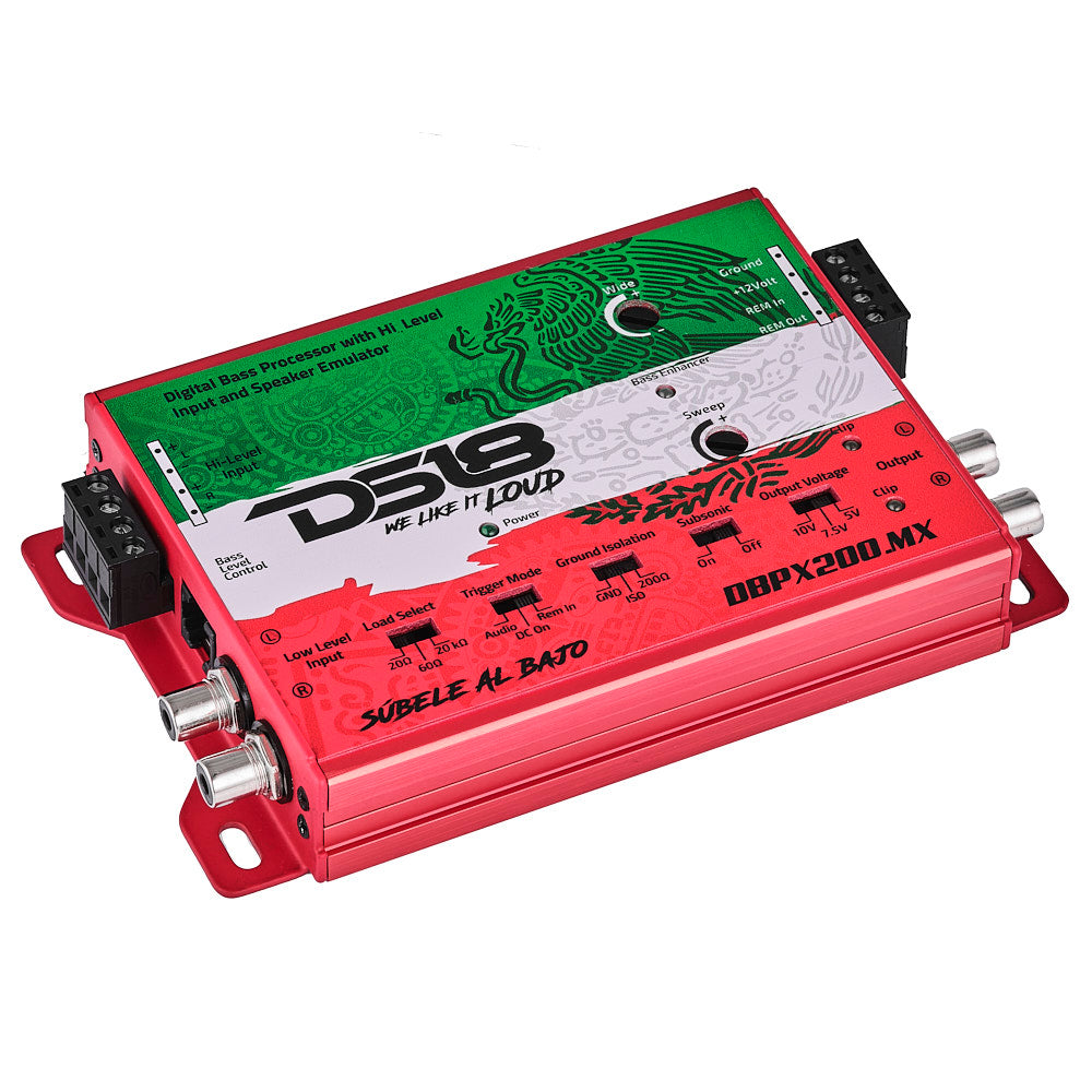 Digital Bass Processor with Hi to Low Signal Converter & Speaker Emulator  – Mexico Design