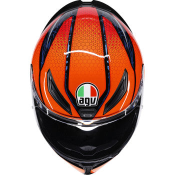 AGV Helmet K1 S Speedarmor Black/Orange/Blue 2x 2118394018-074-XXL