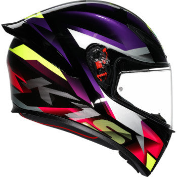 AGV K1 S Helmet - Fastlap - Black/Purple/Pink - XL 2118394003-065-XL