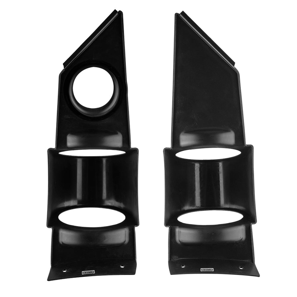 Polaris Slingshot Headrest Speaker Pods 4x 6.5" Empty Enclosures | 2015 - Current