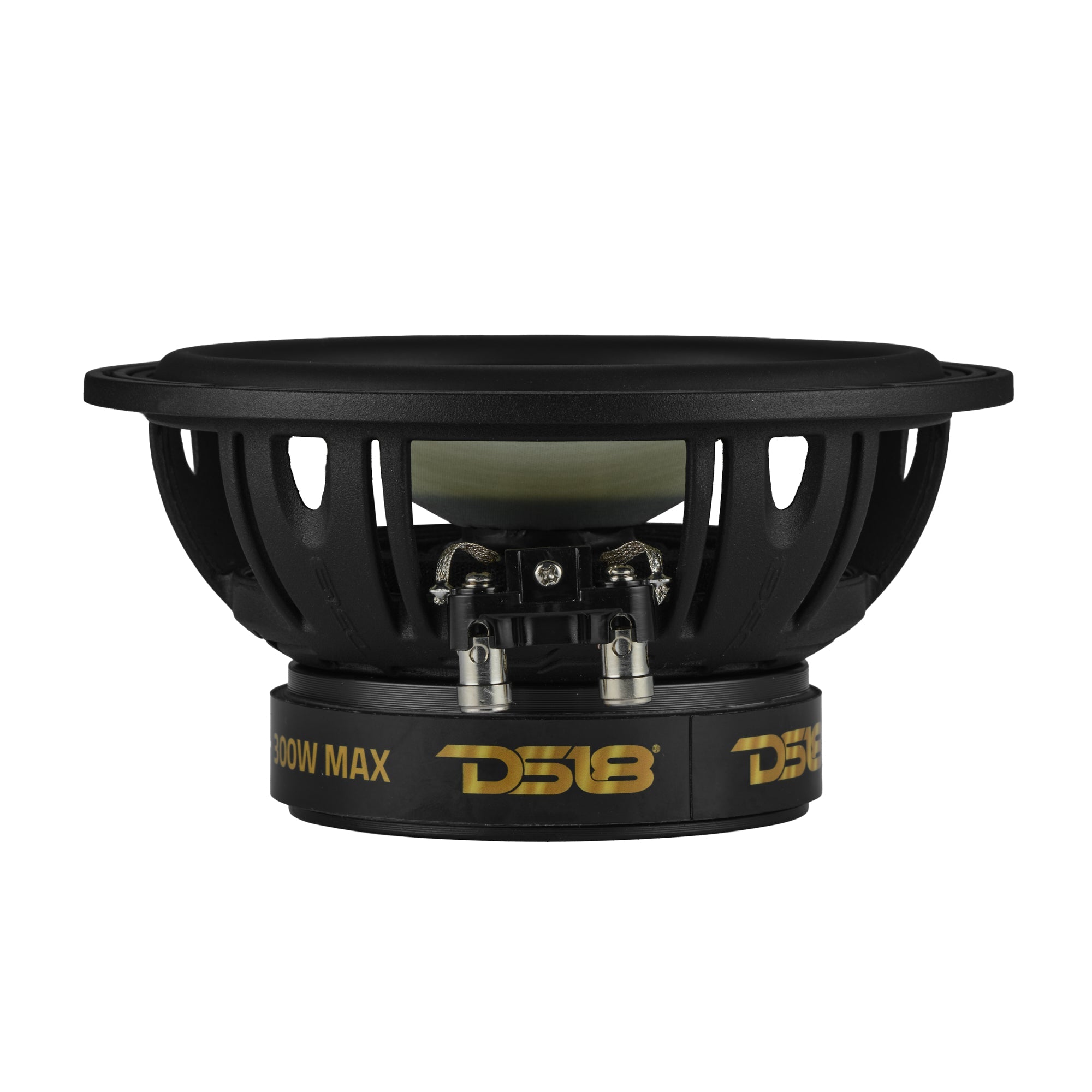 DXQ 6.5" 2-Way Component Speaker Set with Yellow Straw + Composite Foam Cone | 150W RMS 4-Ohm