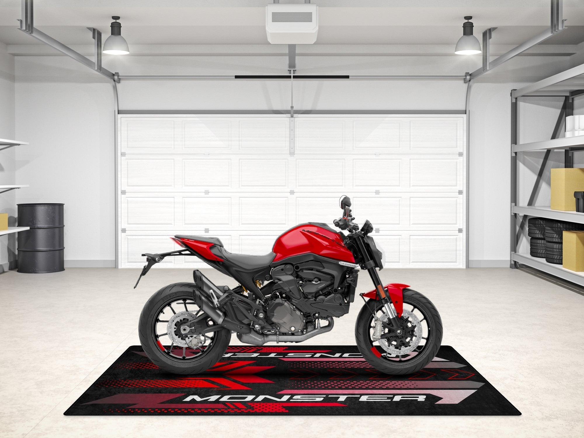 MPM Motorcycle Mat for Ducati Monster - MM7176