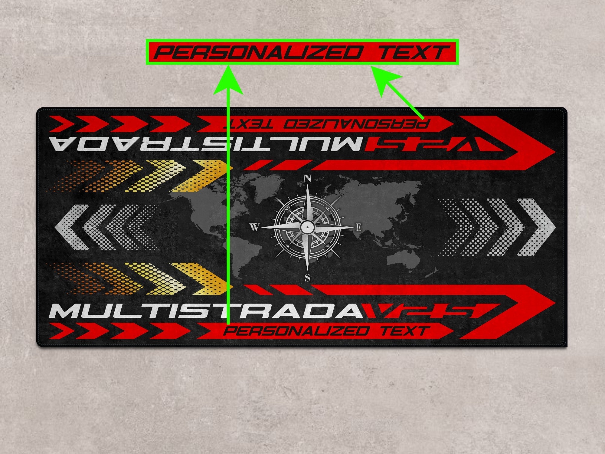 MPM Motorcycle Mat for Ducati Multistrada V2 S - MM7163