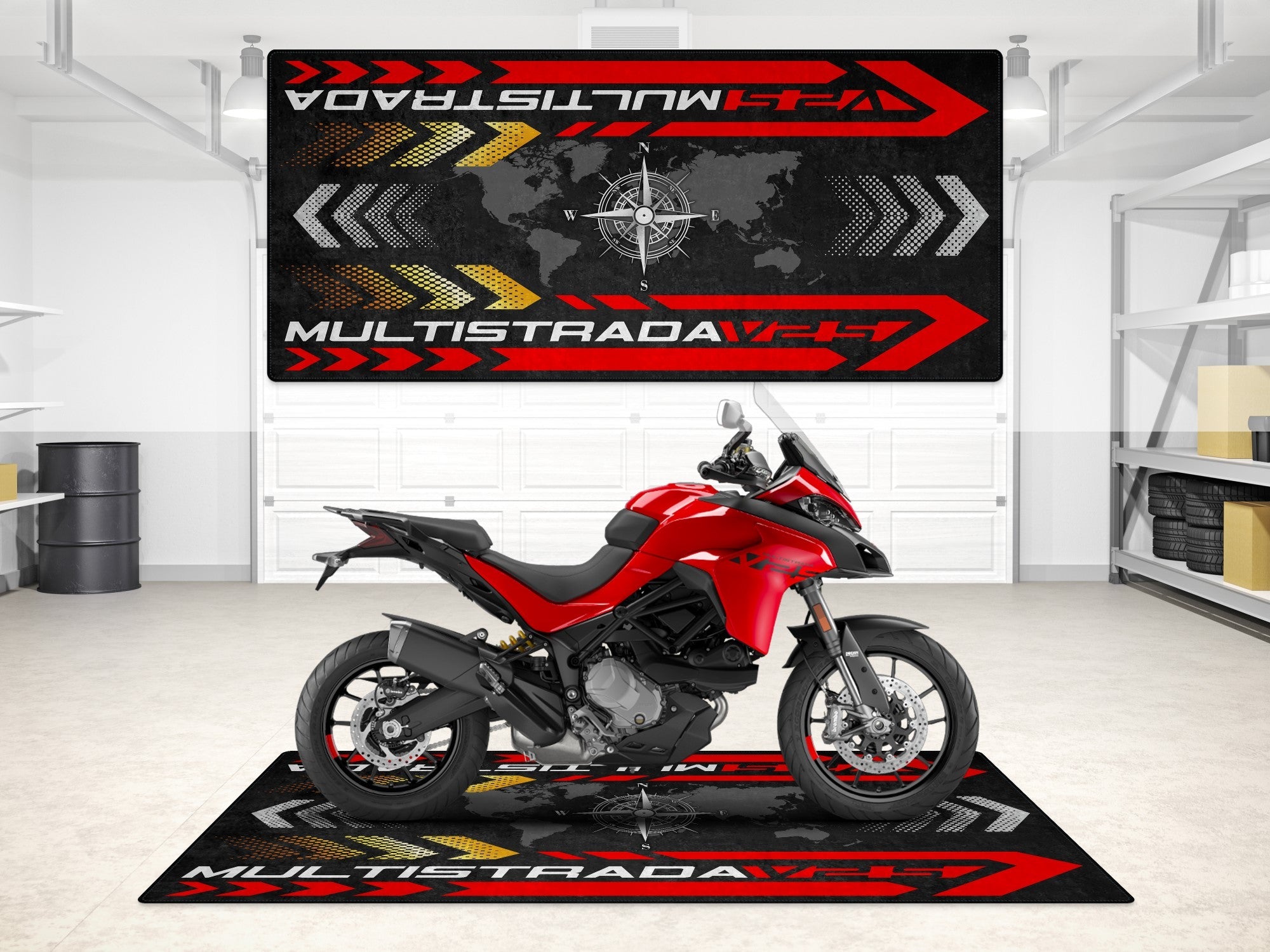 MPM Motorcycle Mat for Ducati Multistrada V2 S - MM7163