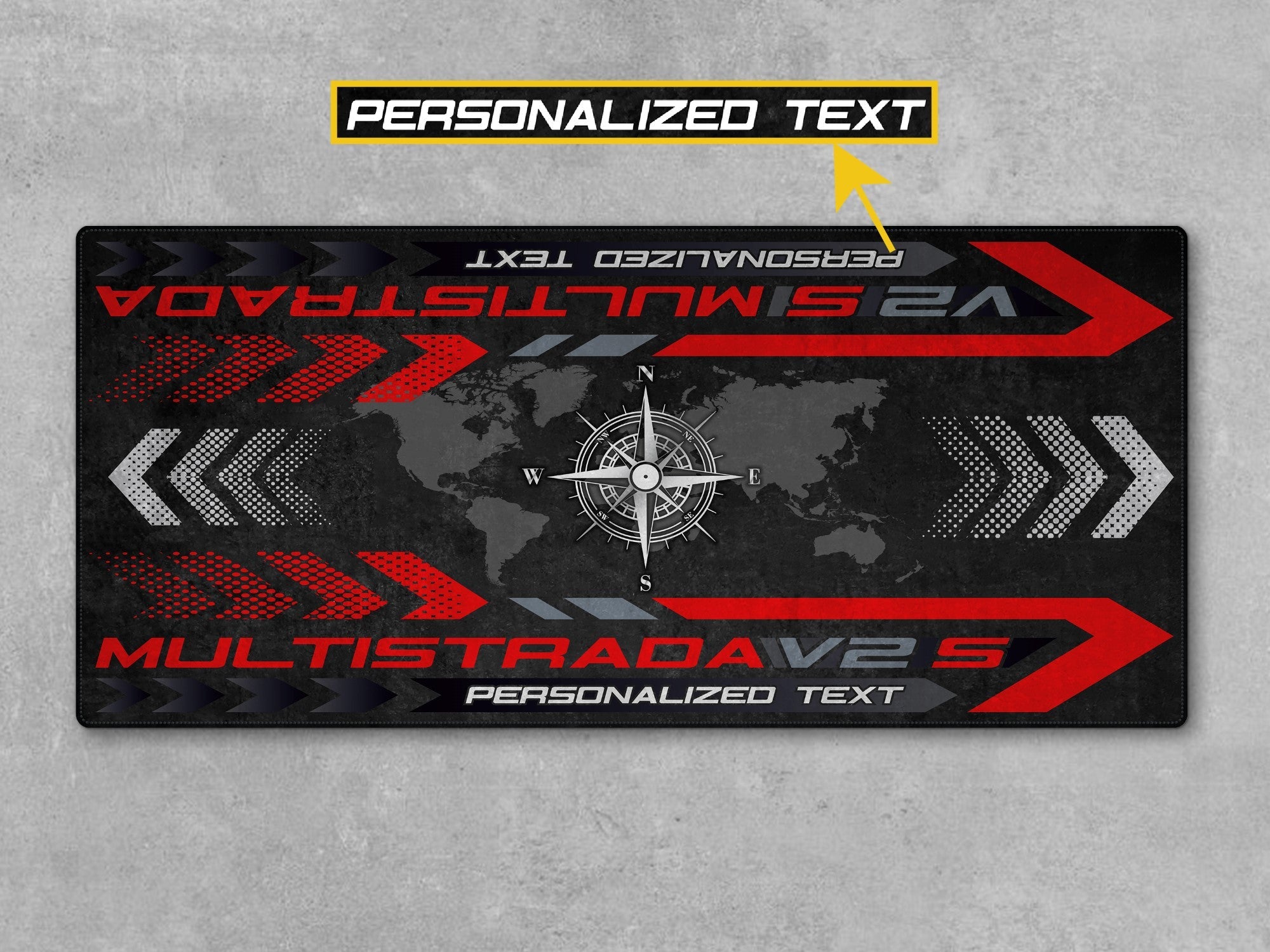 MPM Motorcycle Mat for Ducati Multistrada V2 S - MM7163