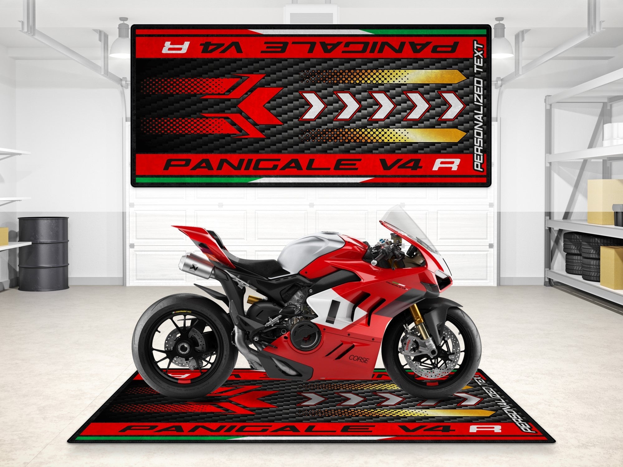 MPM Motorcycle Mat for Ducati Panigale V4 R - MM7189