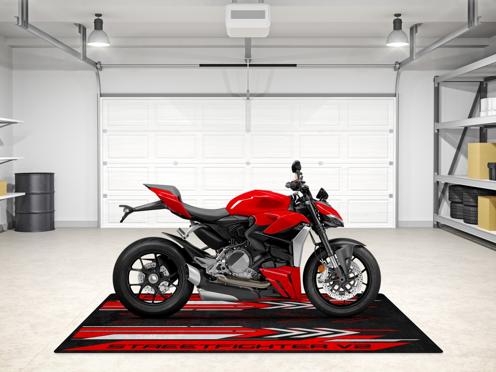 MPM Motorcycle Mat for Ducati Streetfighter V2 - MM7258