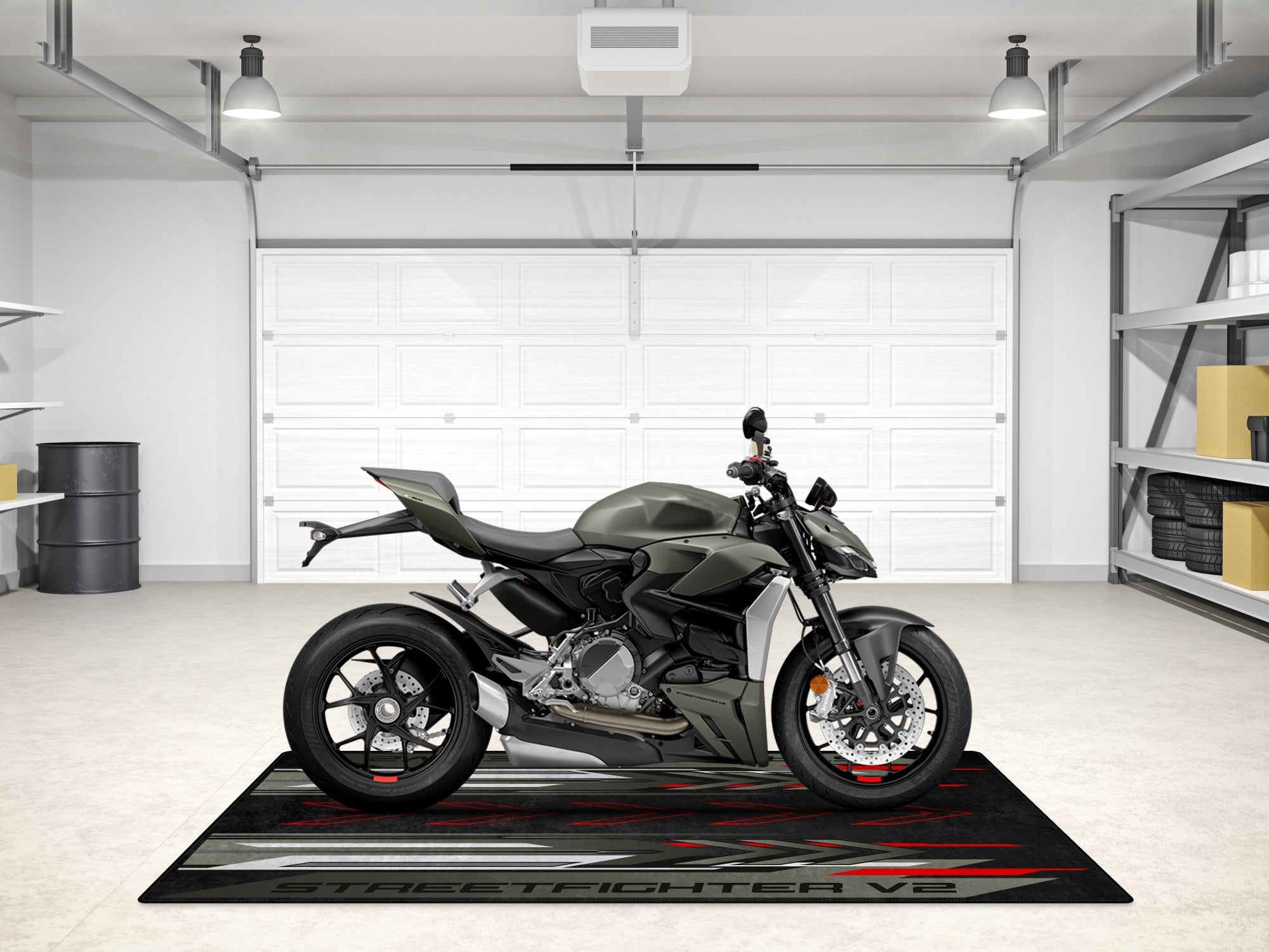 MPM Motorcycle Mat for Ducati Streetfighter V2 - MM7258