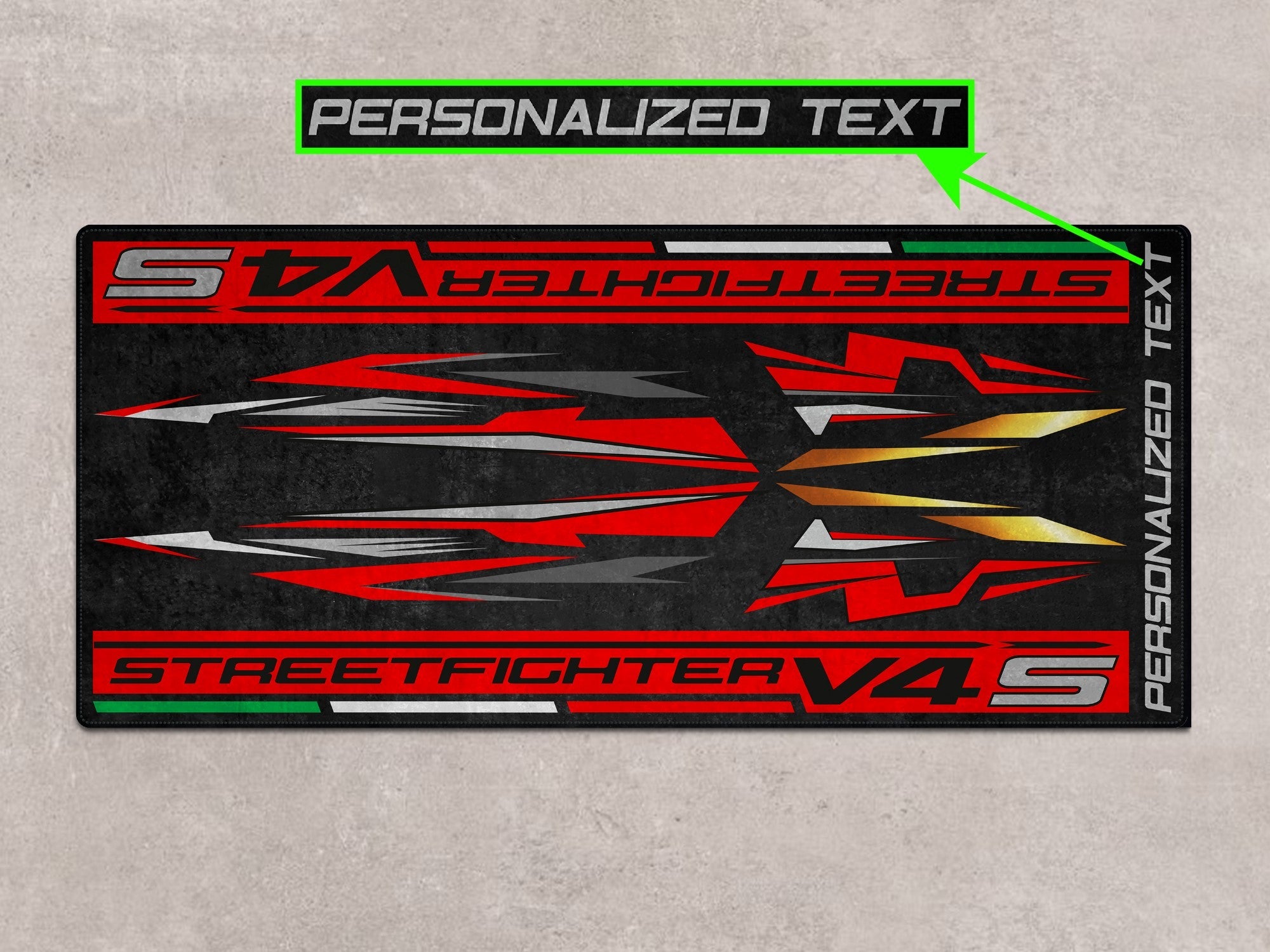 MPM Motorcycle Mat for Ducati Streetfighter V4 S - MM7260