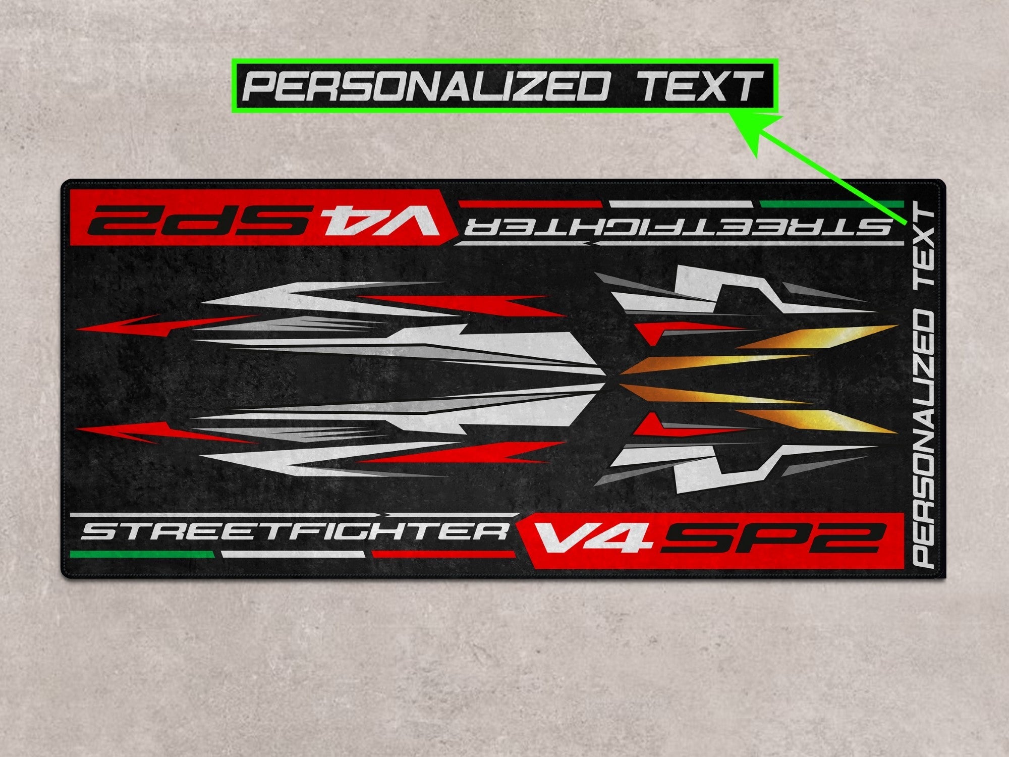 MPM Motorcycle Mat for Ducati Streetfighter V4 SP2 - MM7261