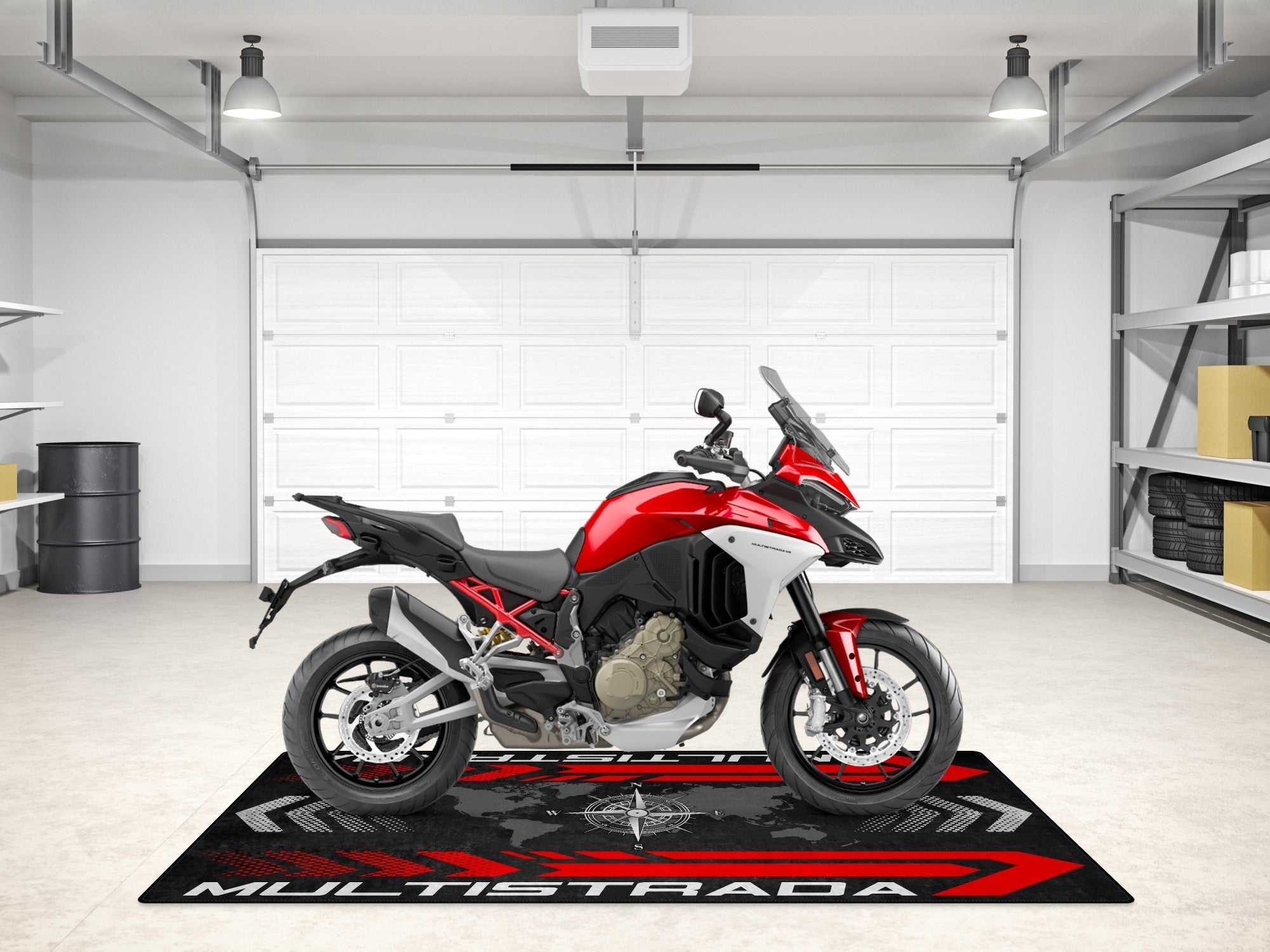 MPM Motorcycle Mat for Ducati Multistrada - MM7177