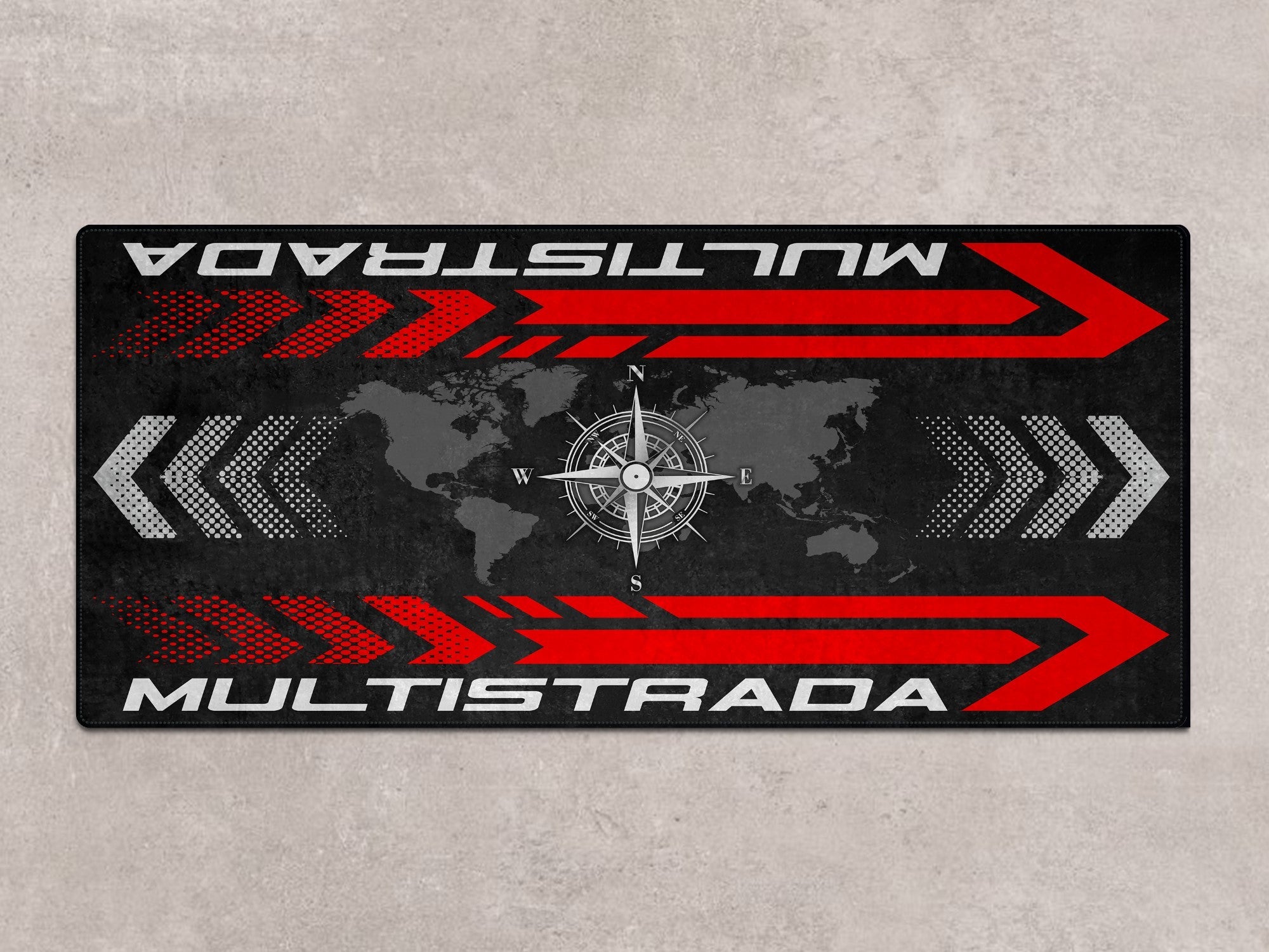 MPM Motorcycle Mat for Ducati Multistrada - MM7177