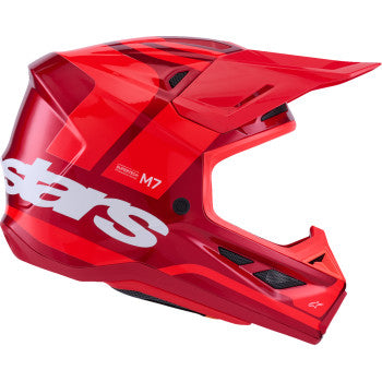 ALPINESTARS SM7 Helmet - Core - Gloss Red - Small 8301826-3127-S