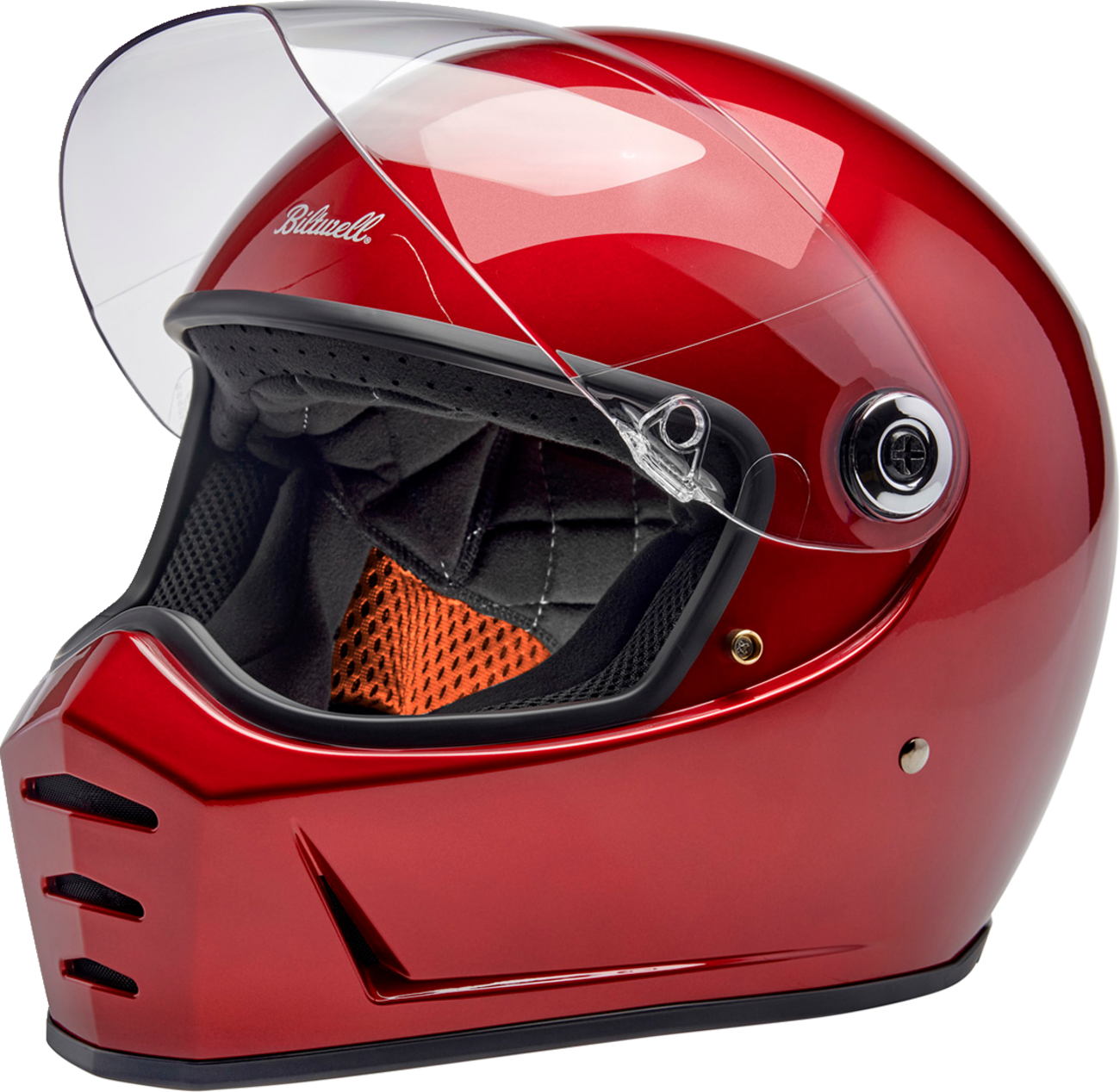 BILTWELL Lane Splitter Helmet - Metallic Cherry Red - XS 1004-351-501