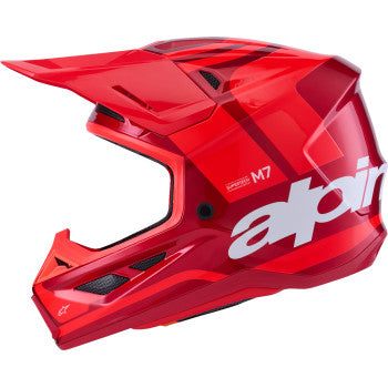 ALPINESTARS SM7 Helmet - Core - Gloss Red - Small 8301826-3127-S