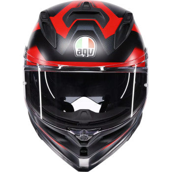 AGV Helmet K7 Glimpse Matte Black/Red Xl 2118399004-015-XL