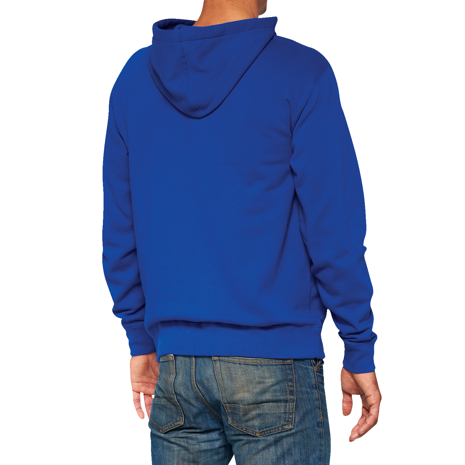 100% Official Fleece Zip-Up Hoodie - Royal - 2XL 20032-00024