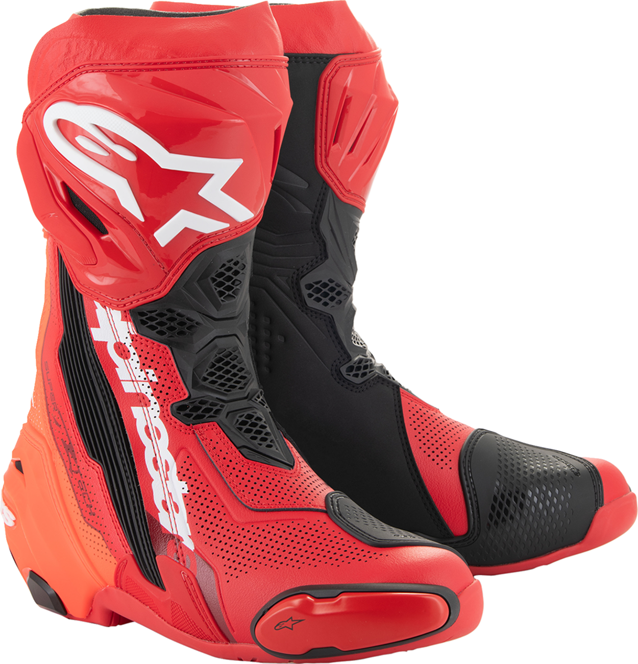 ALPINESTARS Supertech R Vented Boots - Red - US 9/EU 43 2220121-3029-43