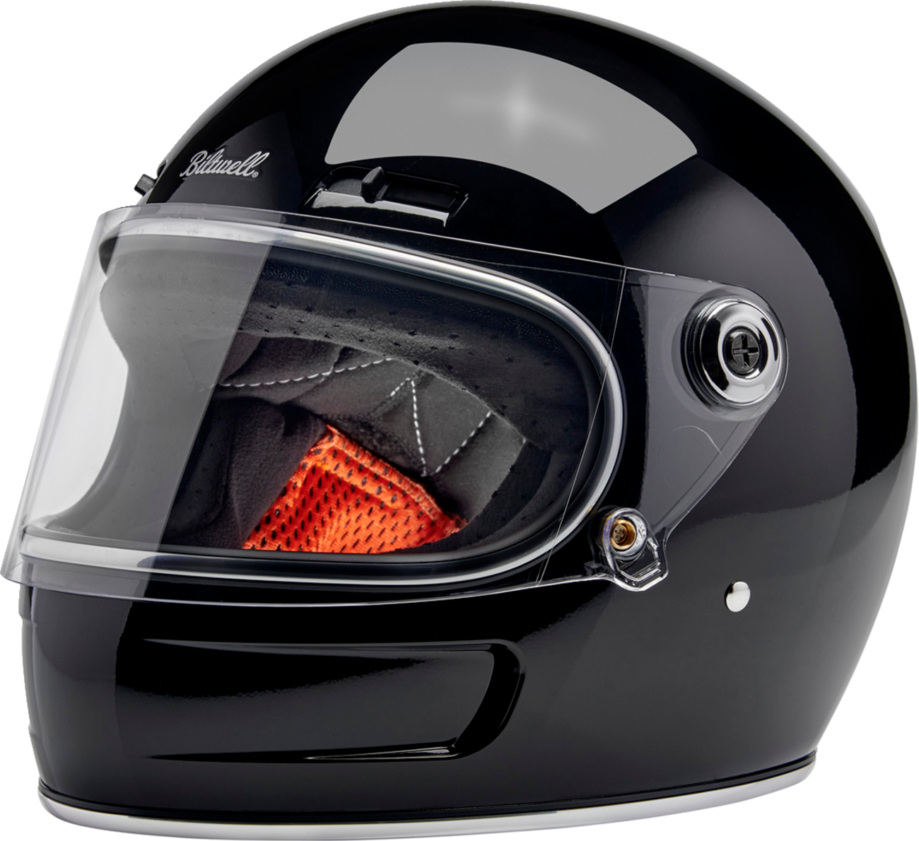 BILTWELL Gringo SV Helmet - Gloss Black - Small 1006-101-502