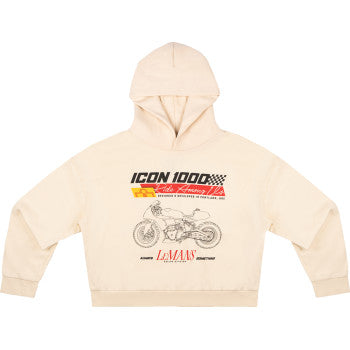 ICON Women's Always Something™ Hoodie - Ivory - Large 3051-1264