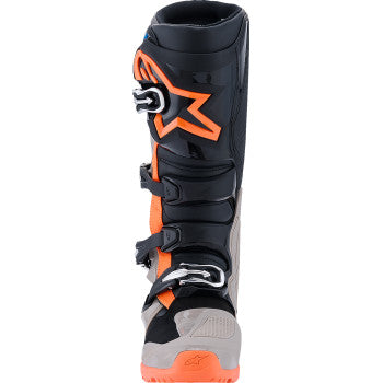 ALPINESTARS Tech 7 Enduro Boots - Black/Warm Gray/Fluorescent Orange - US 8 2010426-1562-8