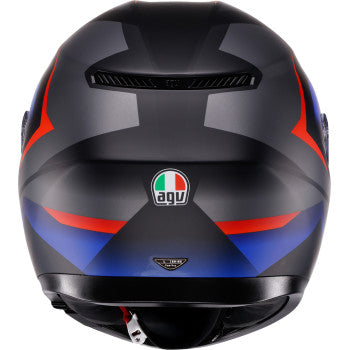 AGV Helmet K3 Striga Matte Black/Blue/Red Md 2118381004-024-M