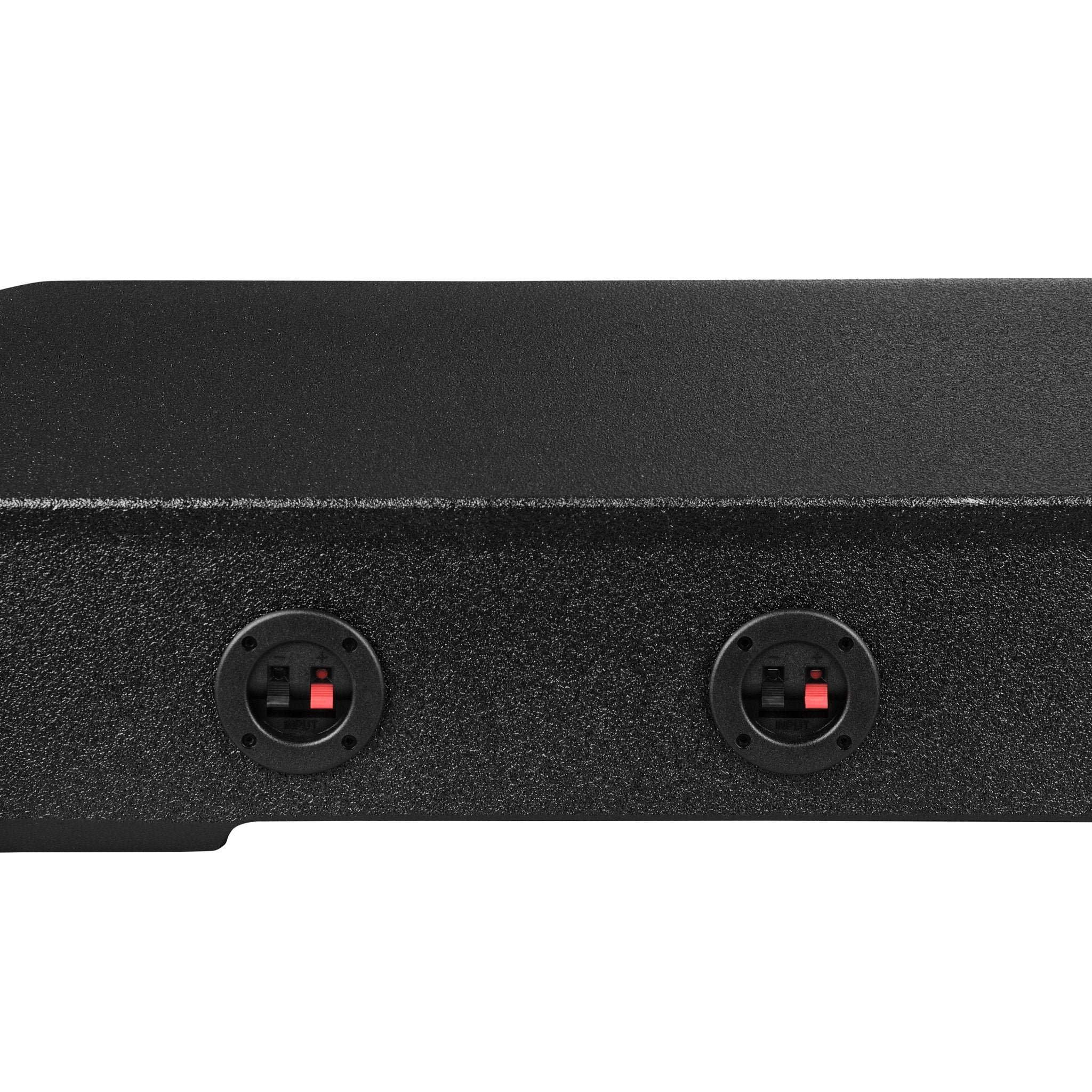 2018-2026 Jeep Gladiator Dual 8” Ported Subwoofer Under Seat Enclosure with Amplifier