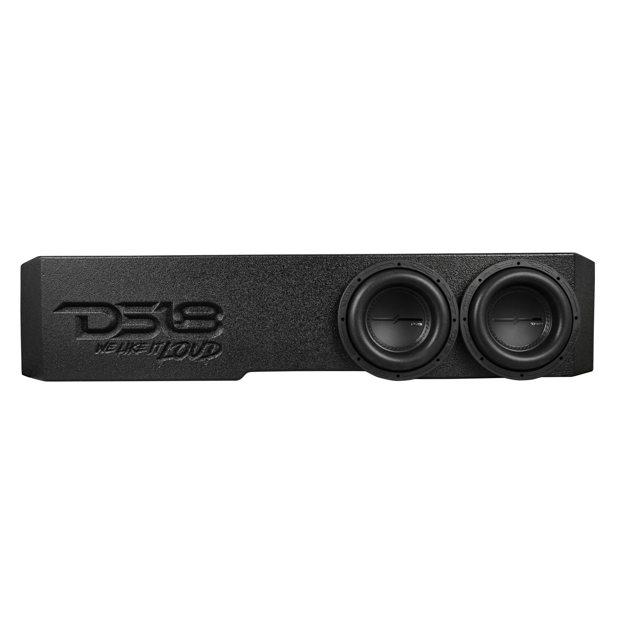 2018-2026 Jeep Gladiator Dual 8” Ported Subwoofer Under Seat Enclosure with Amplifier