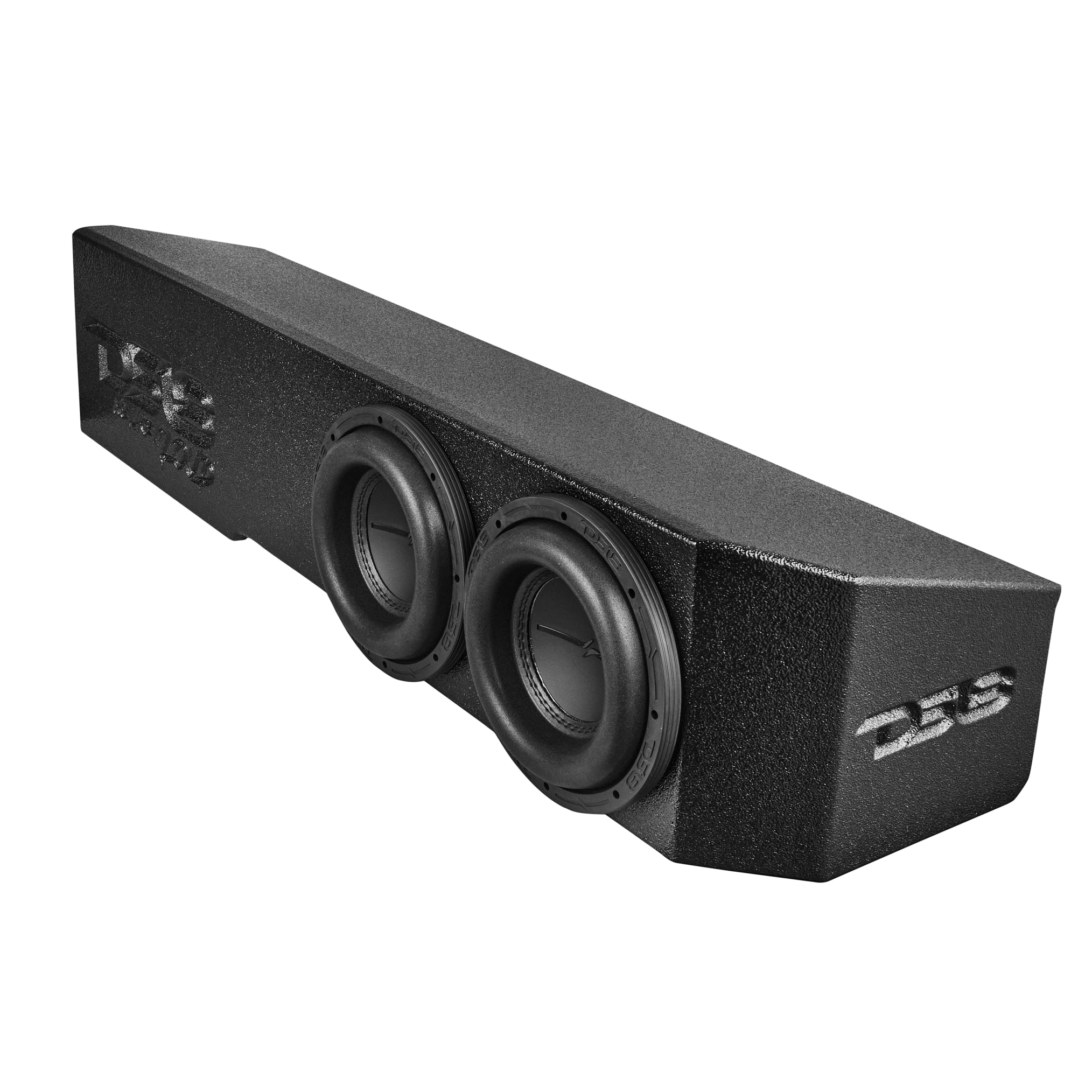 2018-2026 Jeep Gladiator Dual 8” Ported Subwoofer Under Seat Enclosure with Amplifier