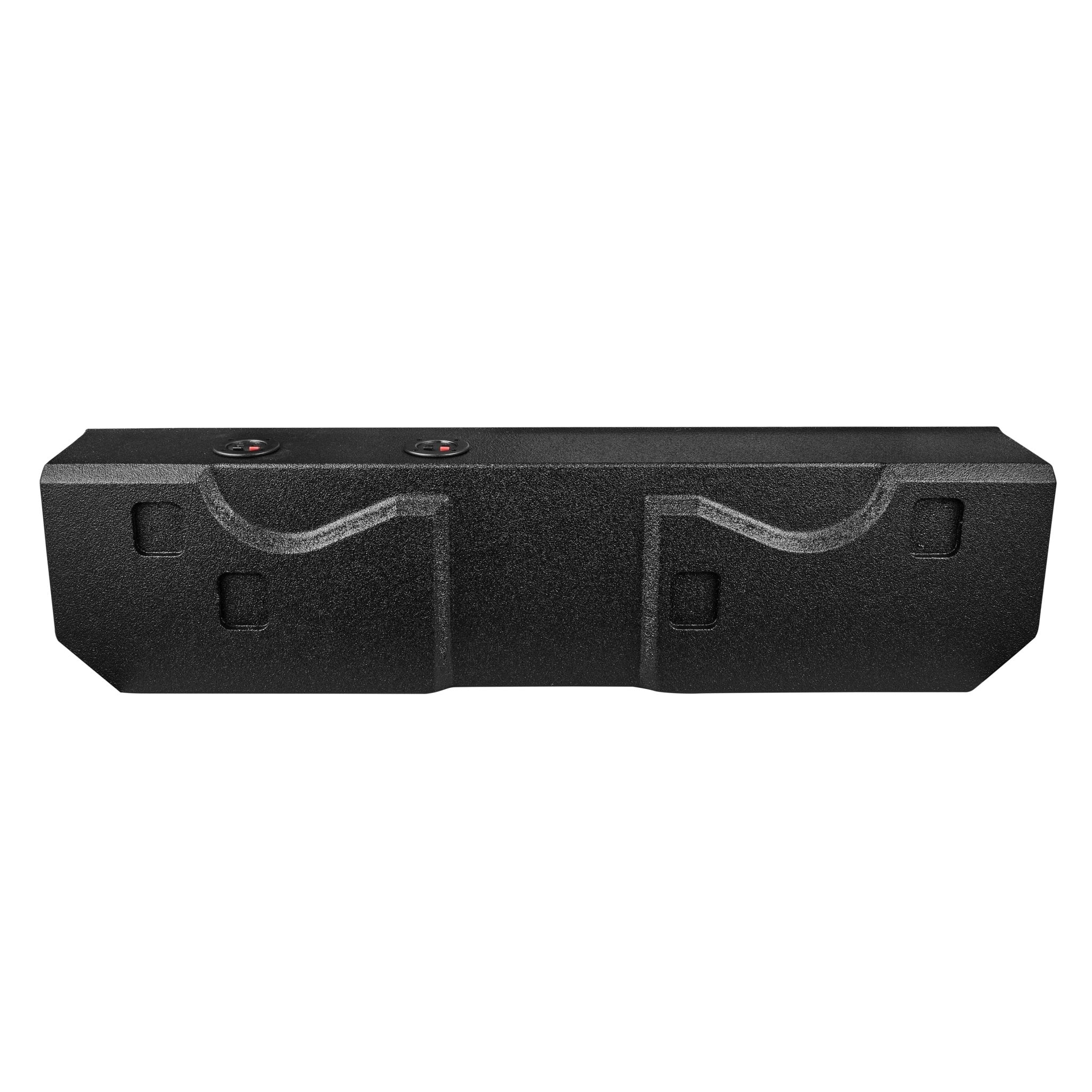 2018-2026 Jeep Gladiator Dual 8” Ported Subwoofer Under Seat Enclosure with Amplifier