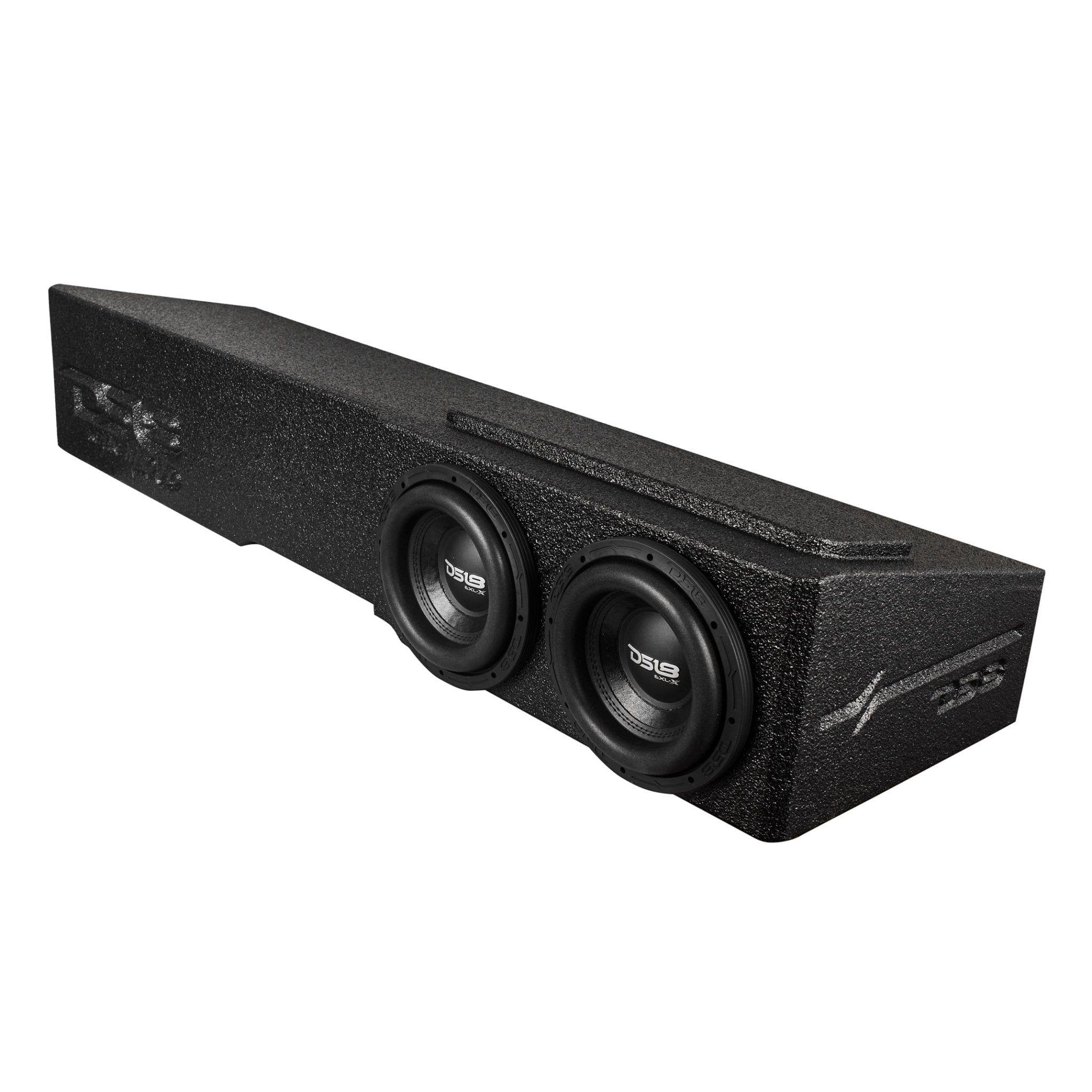 Loaded 2 x 8" Subwoofer Enclosure for Chevy/GMC Crew Cabs (2007-2026) and Ford F-150/Super Duty Crew Cabs (2009-2026)